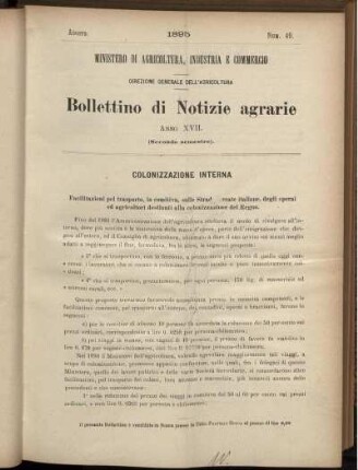 Agosto. Num. 40.
