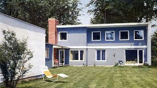 Groethuysen, Herbert; Gauting / Starnberg (Bayern); Wohnhaus Prof. E. Dane - Außenansicht