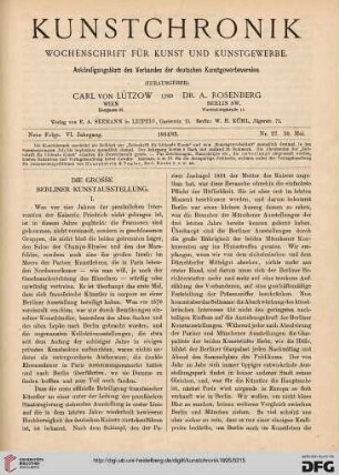 Heft 27 (30. Mai 1895)