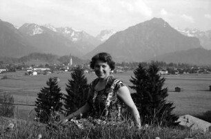 Oberstdorf: Gesamtansicht, Vordergrund Spitzli