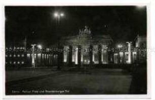 Brandenburger Tor bei Nacht