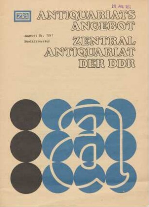 Nr. 1241: Musikliteratur
