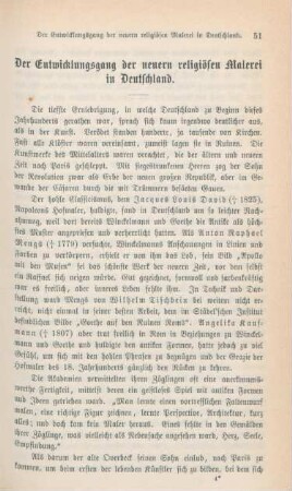 51-67 Der Entwicklungsgang der neuern religiösen Malerei in Deutschland