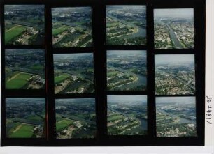 Kanalbrücke über die Weser - Mittellandkanal, Minden, 1998