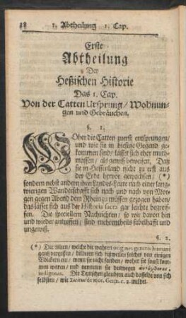 Erste Abtheilung Der Hessischen Historie
