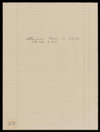 Allgemeine Theorie der Ideale (Dirichlet §163), Ohne Ort, 1870 - 1879