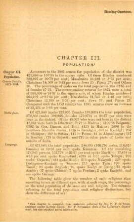 Chapter III. Population