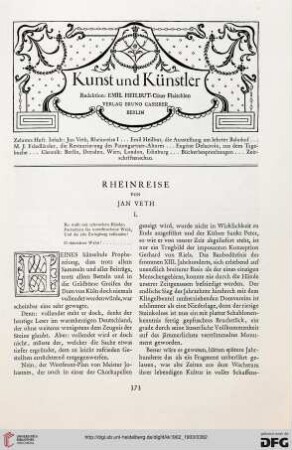 Rheinreise, [1]