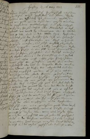 Freytag d 16 May 1732
