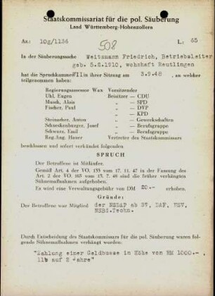Weitzmann, Friedrich