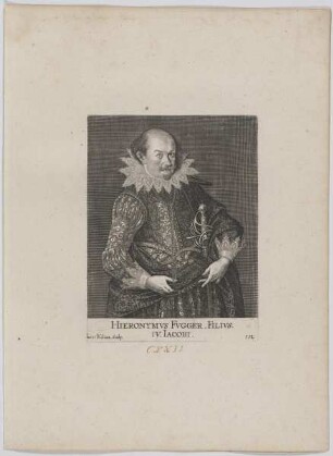 Bildnis des Hieronymvs Fvgger