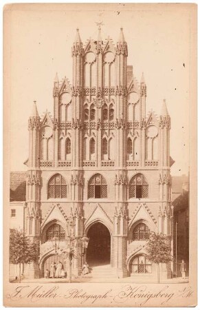 Rathaus, Königsberg/Neumark: Ansicht