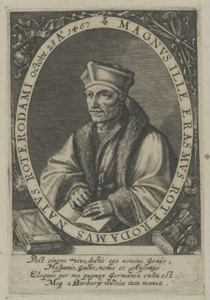 Bildnis des Erasmvs Rotterodamvs