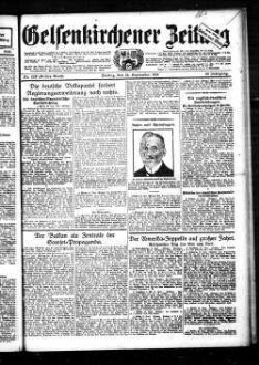 Gelsenkirchener Zeitung. 1902-1940