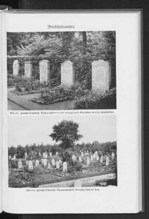 Friedhofswesen.