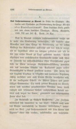 696-701 [Rezension] Das Luthermonument zu Worms im Lichte der Wahrheit