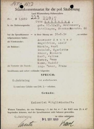 Schöning, Otto