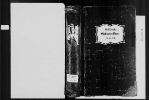 Weisenbach, katholische Gemeinde: Geburtenbuch 1810-1869