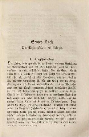 Die Schlachten bei Leipzig : Kriegsgemälde