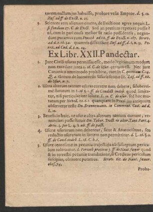 Ex Libr. XXII. Pandectar.