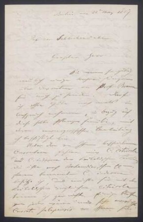 George Engelmann an Diederich Franz Leonhard von Schlechtendal