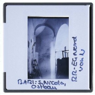 Bari, S. Nicola : Ostbau, Erdgeschoß, nördlicher Raum, nach Süden