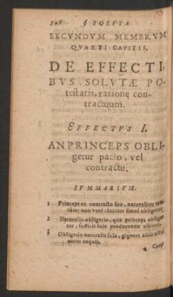 Effectus I.