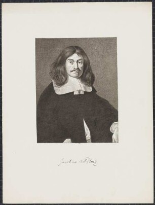 Icones Professorum Marpurgensium — Bildnis des Jacob Le Bleu (1610-1668)