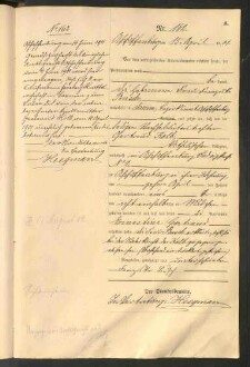Standesamtsbuch der Stadt Aschaffenburg: Geburten 365/1900 - 184/1901