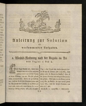 193-208, Anleitung zur Solution der vorkommenden Aufgaben