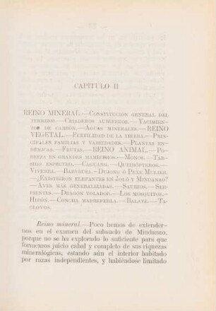 Capítulo II. Reino mineral. - ...