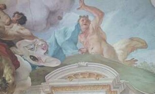 Pallas Athene als Triumph der göttlichen Weisheit, Sieg über die Mächte der Finsternis
