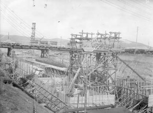 Baustelle Schleuse Schwabenheim