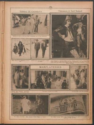 Fallecimiento de Sarah Bernhardt