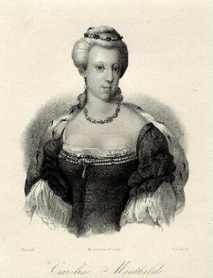 Bildnis von Karoline Mathilde (1751-1775), Königin von Dänemark