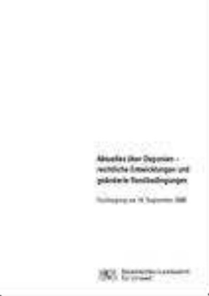Aktuelles über Deponien - rechtliche Entwicklungen und geänderte Randbedingungen : Fachtagung am 19. September 2006