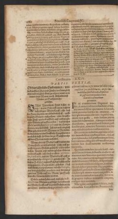 Constitutio XXIV.