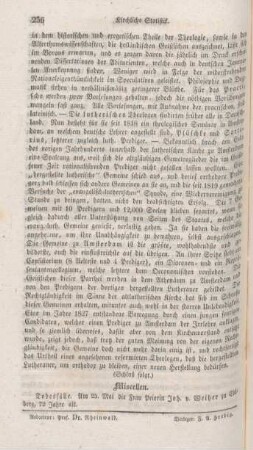 256 Miscellen
