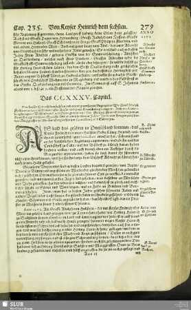 Das CCXXXV. Capitel