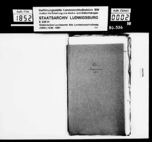 Kollektaneen des Rechtskonsulenten [Karl] von Alberti [aus Künzelsau] zur Geschichte von Burgen, Schlössern und Adelsgeschlechtern im Gebiet des großherzoglich Dreisamkreis