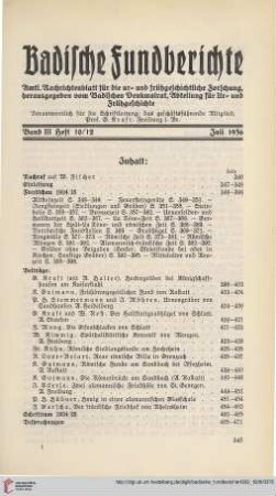 Heft 10/12 (Juli 1936)