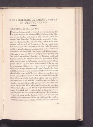 Das vierzehnte Jahrhundert in Deutschland