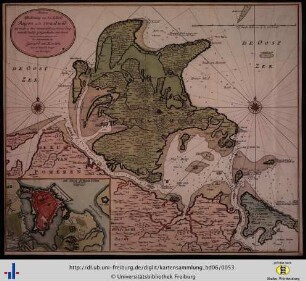 Nieuwe Afteekening van het Eyland Rugen en de Straalsond