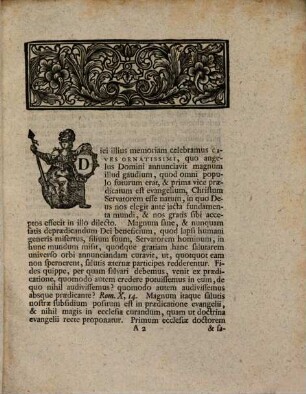 Commentatio de praedicatione evangelii inter Christianos