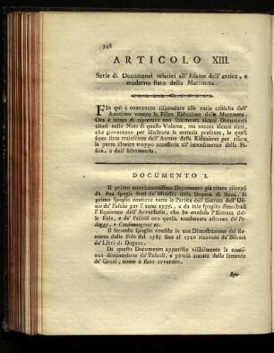 Articolo XIII.