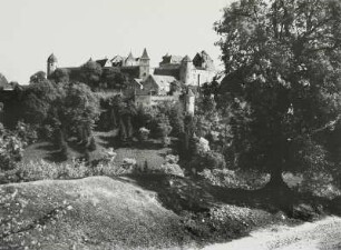Harburg. Burg. Ansicht von Norden