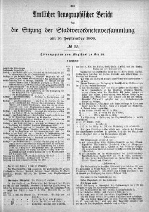 No. 25, 16.09.1909