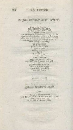 Orphan Burial-Ground, Howrah