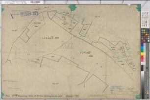 Recklinghausen (Recklinghausen), Flurbereinigung Hochlar, Schätzungsurkarte Herten Flur 15,2