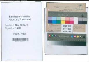 Entnazifizierung Adolf Foehl , geb. 04.01.1893 (Schuhmacher)